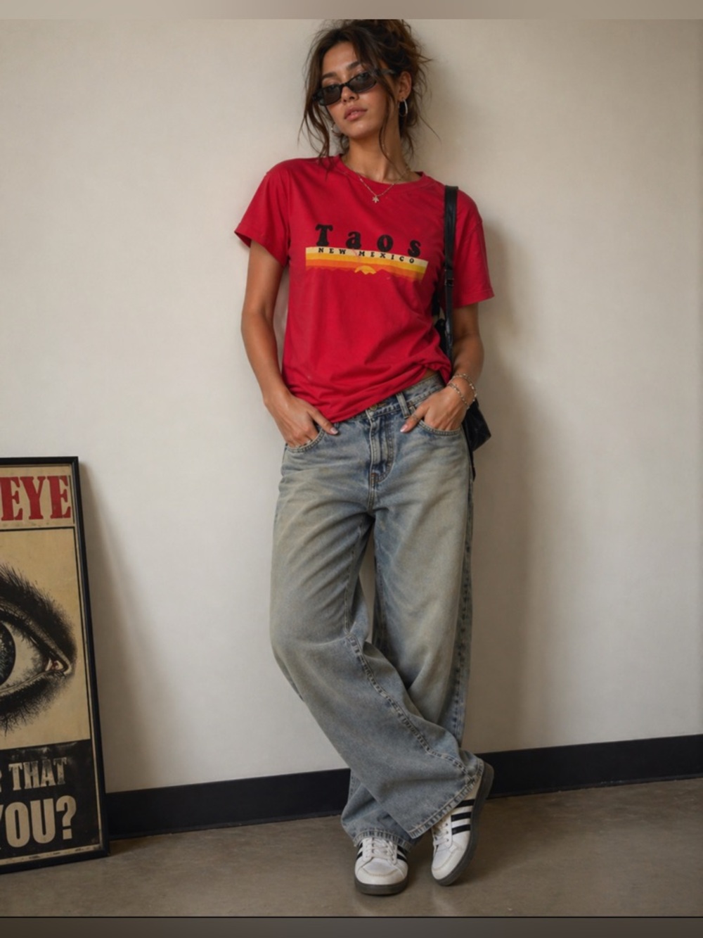 Taos New Mexico vintage tshirt